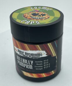 An image of Cosmic Caps Shroom Capsules – Hillbilly Pumpkin