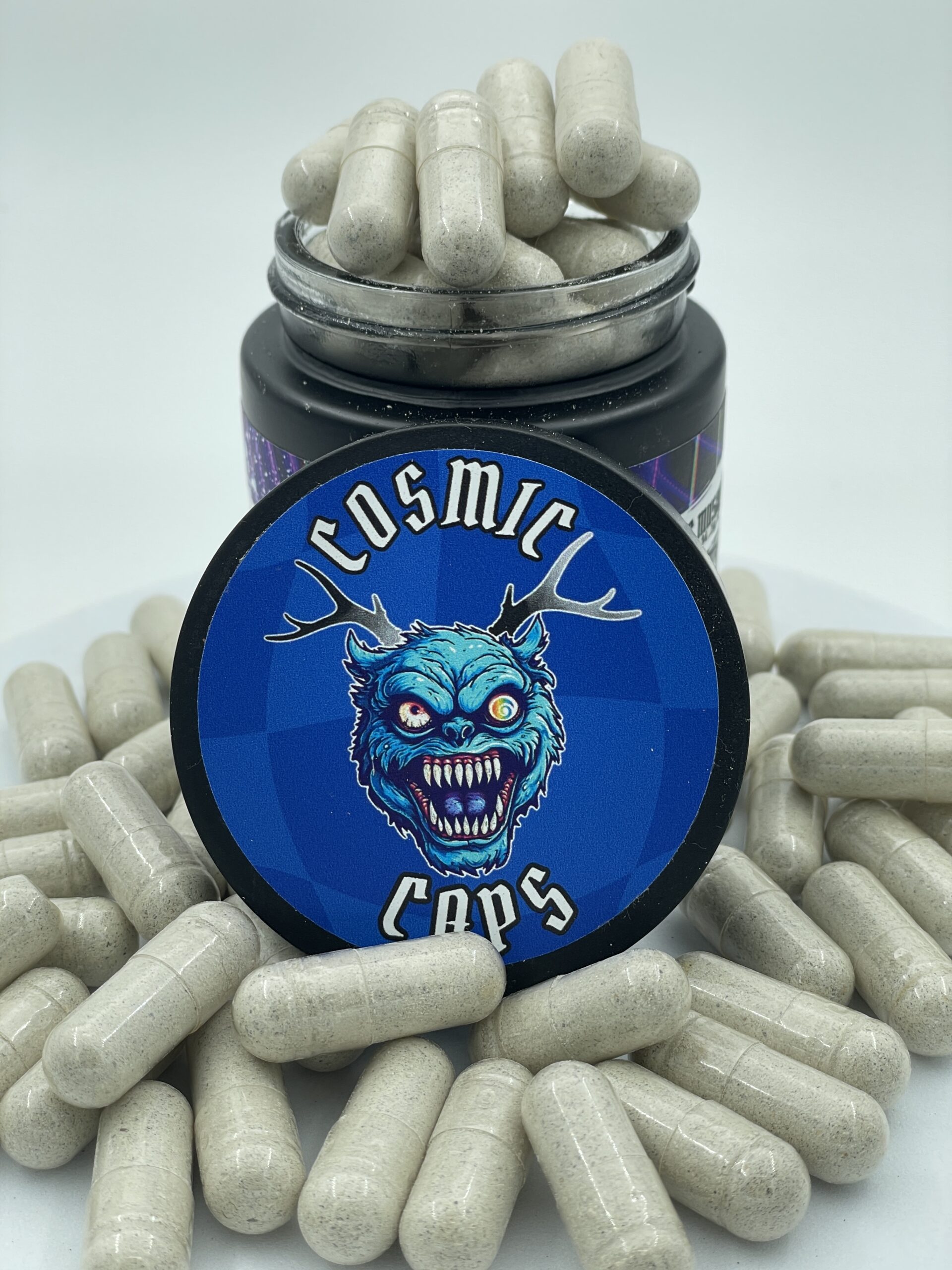 An image of Cosmic Caps Shroom Capsules – Melmac