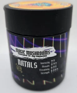 An image of Cosmic Caps Shroom Capsules – Natals