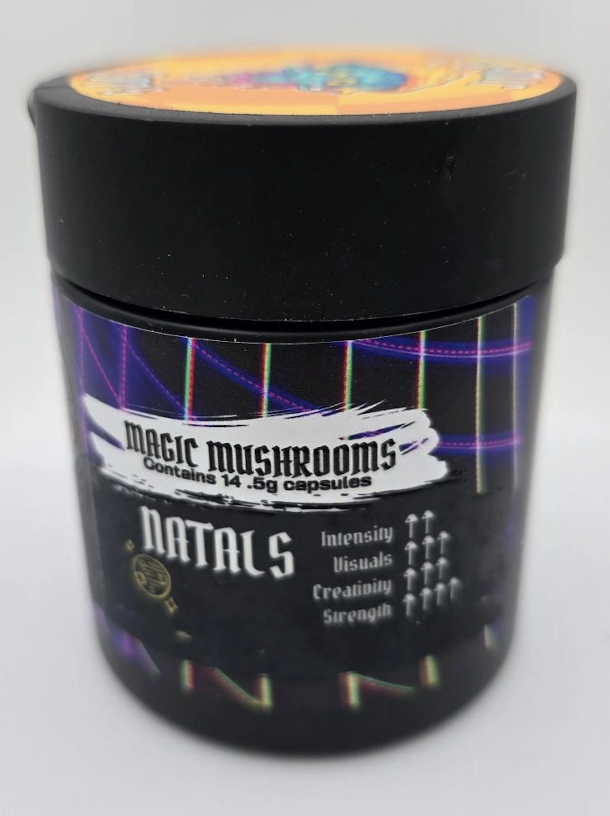An image of Cosmic Caps Shroom Capsules – Natals